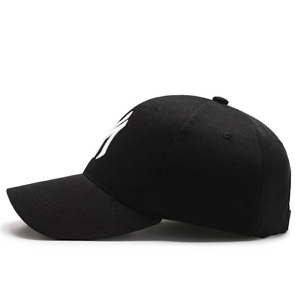 Solhattar för vår och höst utomhus för män och kvinnor under sommaren. Basebollkepsar, modekepsar, resesolhattar Black + gold label Adjustable