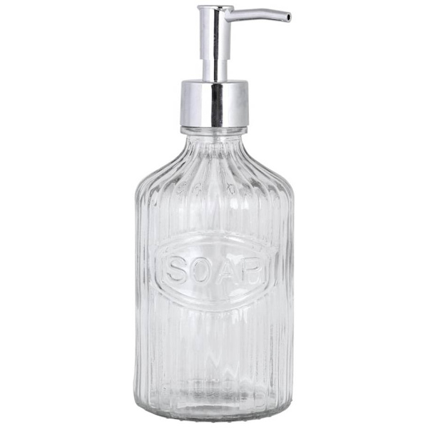 Sæbedispenser Sæbe Klart Glas