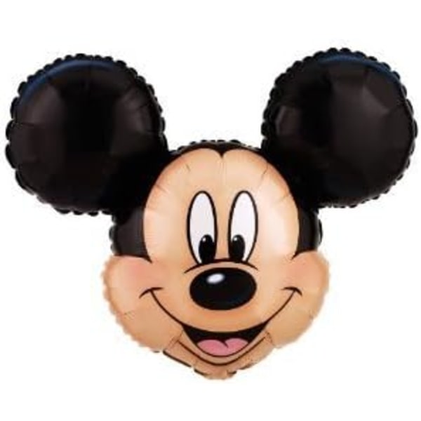 Stor Mickey Mouse-ballong - Kjempe Mickey Mouse Mylar-ballong - 27 tommer