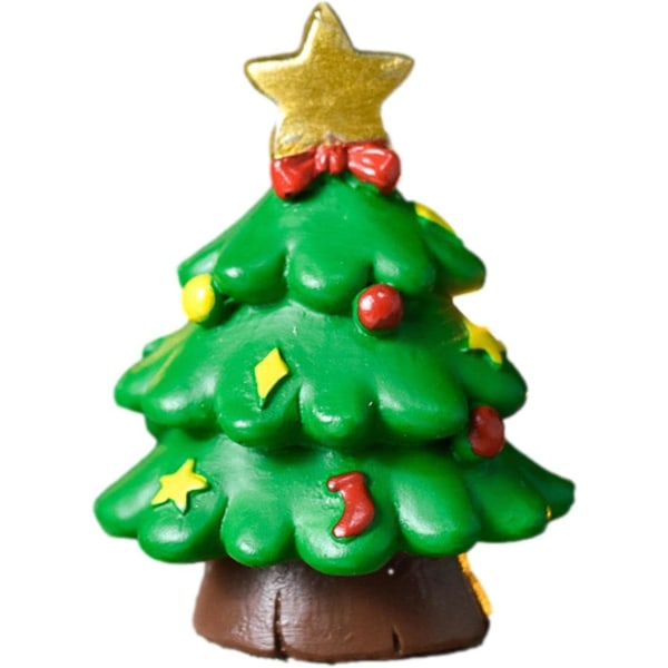 Juleminiatyr | Bærbar dekor for små dyr | Multifunksjonelle miniatyrdyrefigurer, juledyrestatuer