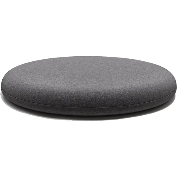 Thick Round Chair Pad, Removable Garden Chair Cushion, Indoor Outdoor Chair Cushion Memory Foam, Washable 30cm Anthracite,A