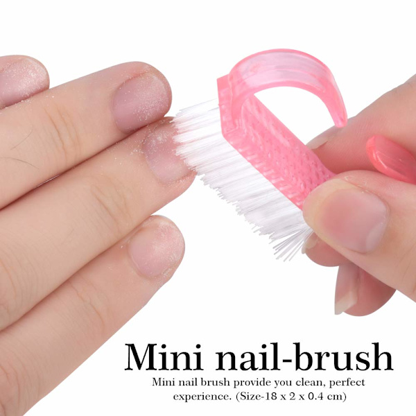 Nagelfil och poleringsfil - 3 st dubbelsidig nagelfil, rektangulär nagelbuffer, poleringsblocksvamp polerad, kommer med nagelbandstång och pusher