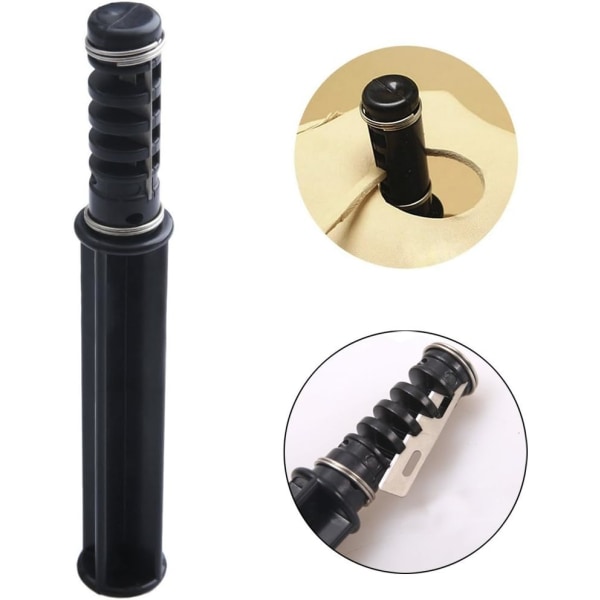 Læderhåndværk snørebånd ledning maker design strimmel cutter værktøjer DIY roterende dækket tråd cutter hjem DIY læder reb klinger håndværk værktøjer med 3 klinger