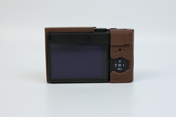 Panasonic Lumix TZ99 Silicone Protective Case - Shockproof, Ultra-thin, Durable, Soft brown
