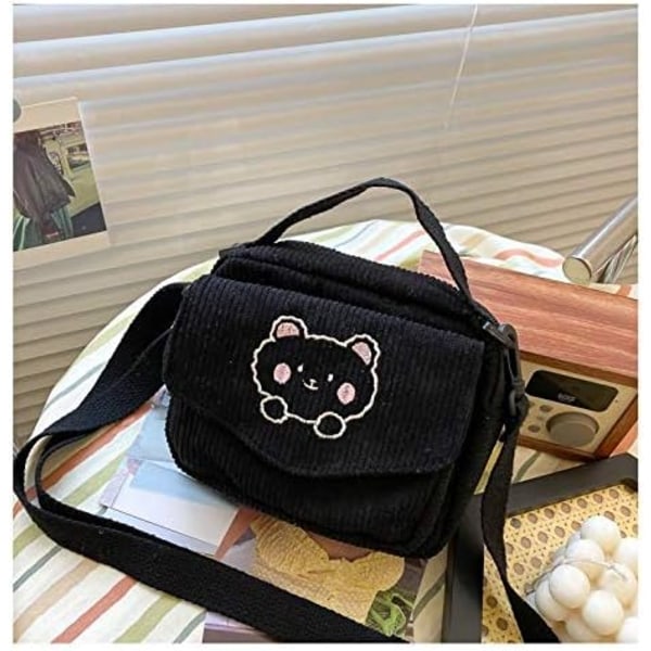 Kawaii pung crossbody taske Kawaii pung Kawaii crossbody taske Kawaii fløjlspung