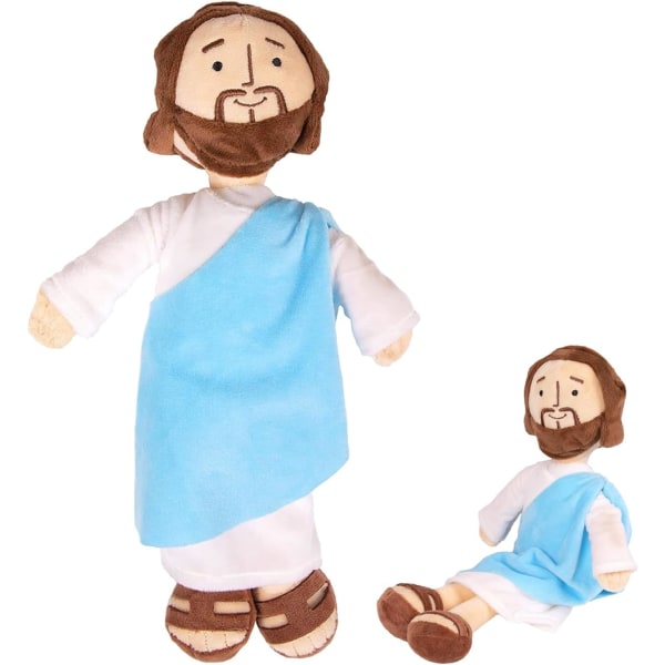 Jeesus Pehmo-nukke Ystäväni Kristilliset lelut Äiti Maria pitelee täytettyä Jeesus-lahjaa 13 tuumaa Kristus Uskonnollinen Vapahtaja Figuuri Lelut Joulukoristeet