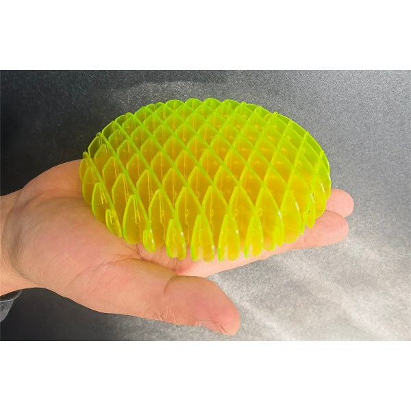 Fidget Worm Legetøj, Grøn Popping Worm Stretchy Legetøj, Sensorisk Sneg Caterpillar Squishies Squeeze Legetøj, Udvidelig Bold Strømpe Strømper Fyldstoffer, S, 3.14inch
