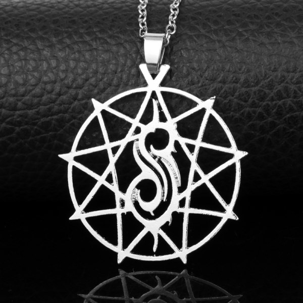 Jewelry Slipknot Necklace Hollow Pendant