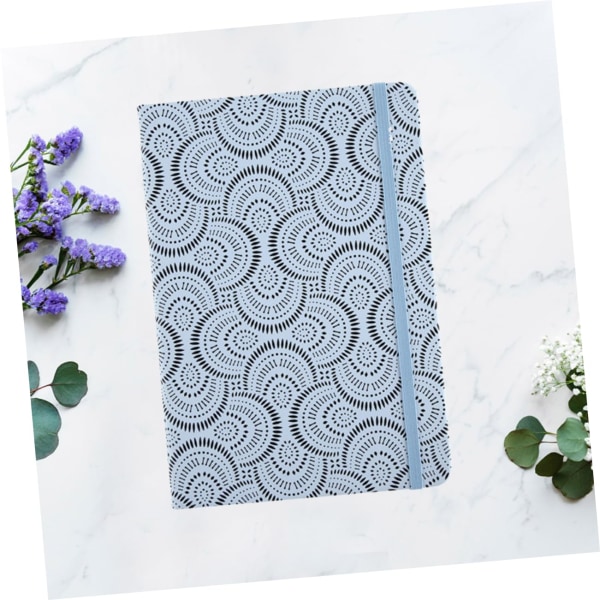 Business Notebook Business Notebook Dagbog Notesbog Notepad Pu Notebook Udskrivbar Journal Himmelblå A5 Skrive Notesbog PU Notebook