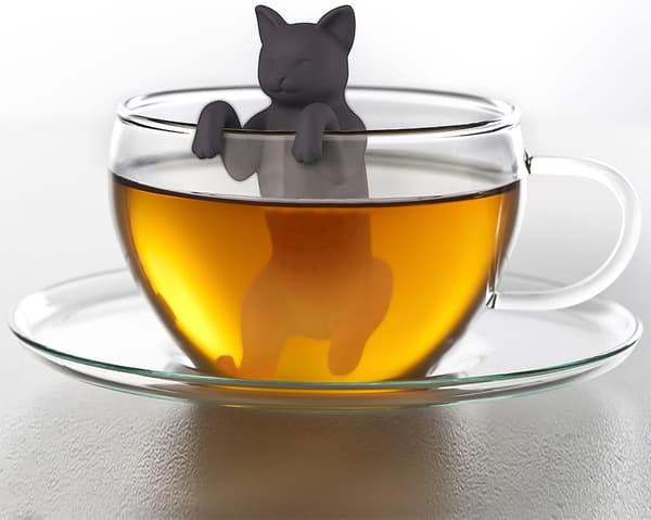 Stykker Kat Teinfuser, Løs Teinfuser, Søde Dyre Teinfusere, Silikone Teinfuser til Te, Madlavning