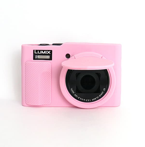 Panasonic Lumix TZ99 Silicone Protective Case - Shockproof, Ultra-thin, Durable, Soft pink