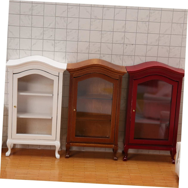 Miniatyyrihuonekalukaappi Keittiökaapin sisustus Vintage-huonekalut Miniatyyrihuonekalut Puinen keijukaappi Nukketalon sisustus