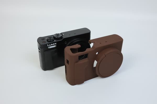 Panasonic Lumix TZ99 Silicone Protective Case - Shockproof, Ultra-thin, Durable, Soft brown