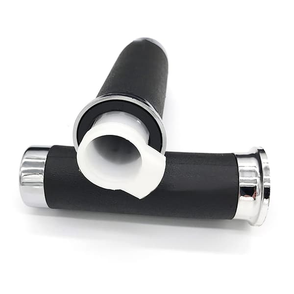 2 pcs Motorcycle Throttle Handle Comfortable Grip Non-slip Shock Absorbing Handlebar Throttle Grip for Motorcycle