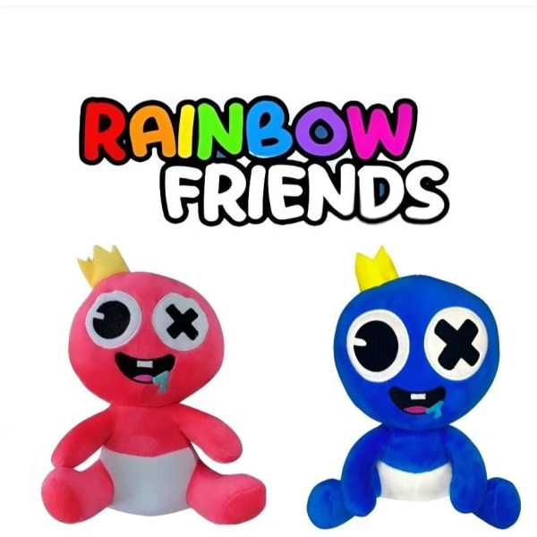 Rainbow baby Fyldt legetøj regnbue venner baby plys dukke