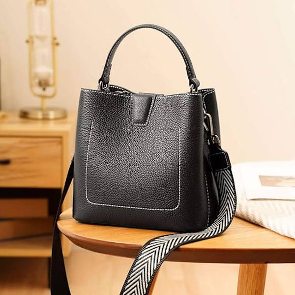 Læder Punge Crossbody Tasker til Kvinder Små Tote Håndtasker til Kvinder Skuldertasker Udsalg