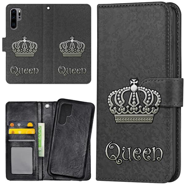 Huawei P30 Pro - Lommebokveske/deksel Queen 150