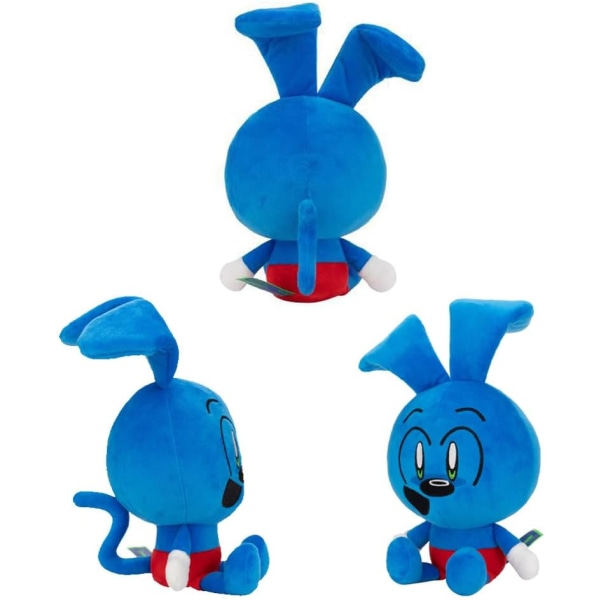 Riggy The Runkey Plushies Toy,Riggy Plysch Blå/Riggy Rabbit Monkey Plysch,Cartoon Monster Mjuk fylld docka Merch Presents Perfekt(10,2in)