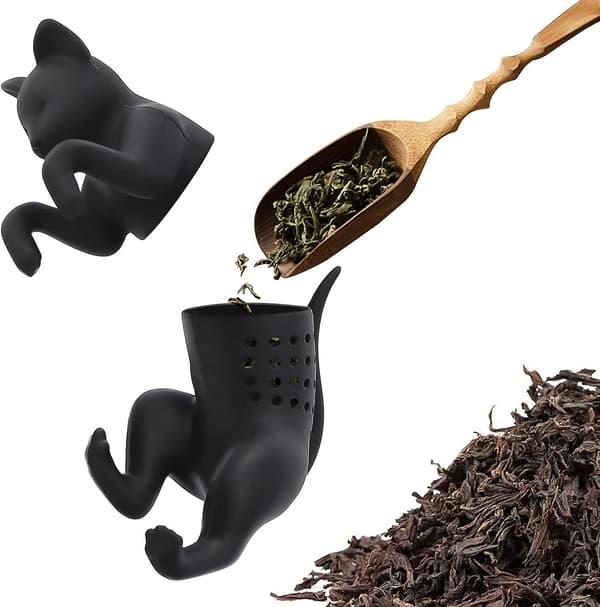 Stykker Kat Teinfuser, Løs Teinfuser, Søde Dyre Teinfusere, Silikone Teinfuser til Te, Madlavning