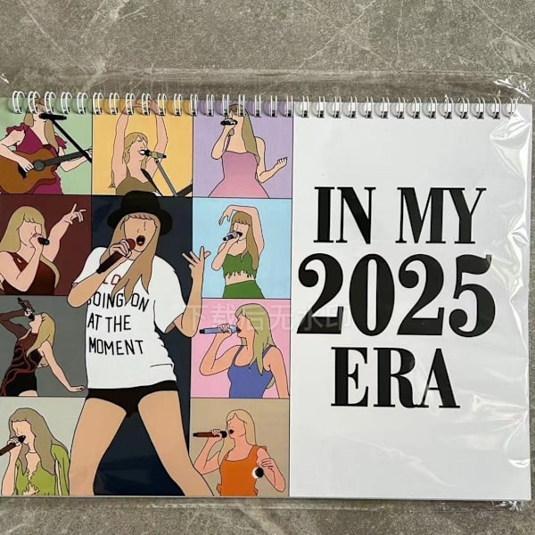 2025-kalendern - De brölande tjugotalen 2025 Singer Tour Calendar