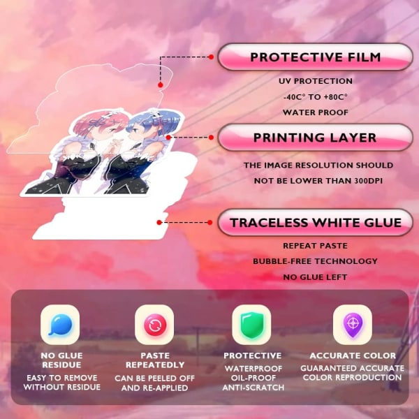 50 stk Anime søte Graffiti klistremerker Tegneserie Vinyl Vanntette klistremerker for bærbar PC Vannflaske Skateboard Telefon Bagasje Hjelm Koffert Barn Tenåringer Gave