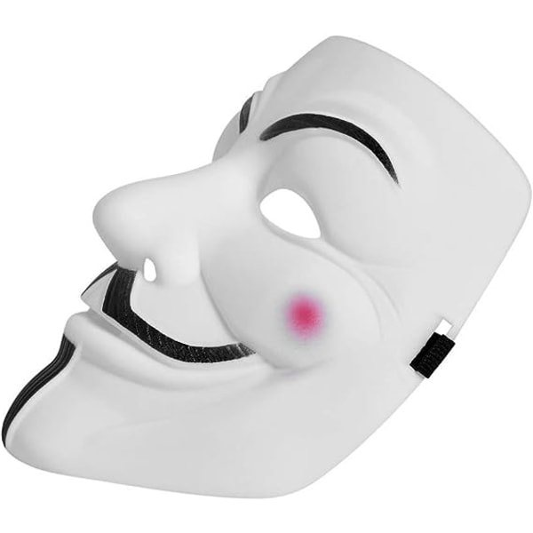 4 Pack V för Vendetta Hacker mask för Halloween Cosplay Cosplay Party Masker