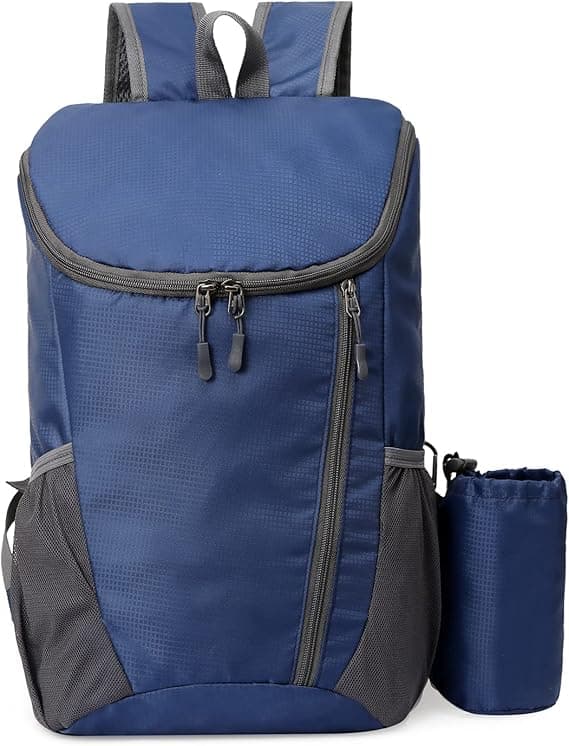 Foldable Backpack Lightweight, Small Backpack Waterproof for Outdoor Sports, Durable Packable Backpack Practical Gifts for Men Women