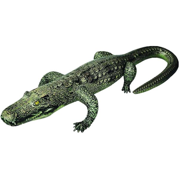 Oppblåsbar Alligator 49 tommer lang Safari Flott for basseng, festdekorasjon, en-Gator
