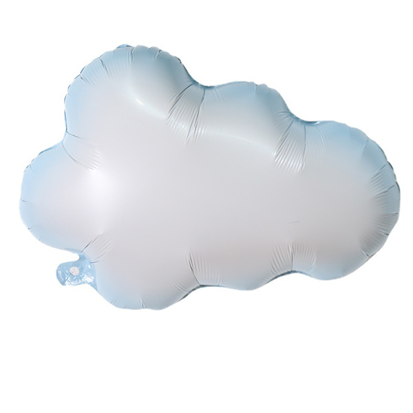 12 stk hvite skyfolierballonger til babyshower, gutter, jenter, bursdag, bryllup, temafest, dekorasjon, festutstyr