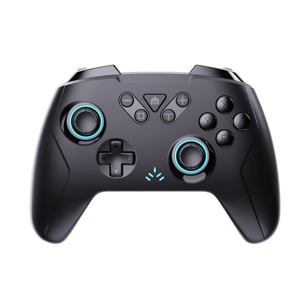 Switch Pro Wireless Controller for Nintendo Switch/PC/Phone, with Six-Axis Sensor and Dual Vibration, Turbo Support - Black
