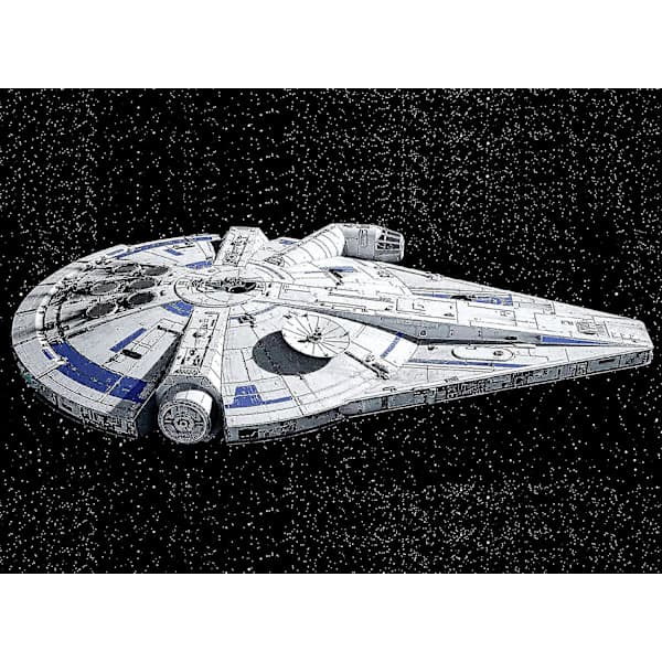 Millennium Falcon Metallinen Pullonavaaja