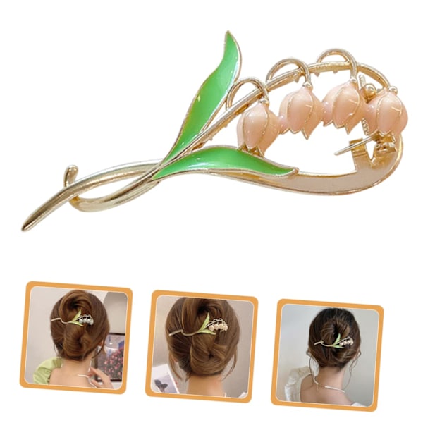 Hårklemme Dame Hårklemmer Bun Hårklemme Bananhårklemme Blomsterhår Dame Hårklemmer Blomsterhårklemmer Hårklemmer for Dame Hårtilbehør
