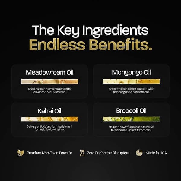 Based Hair Elixir Hårserum 30 ml for menn