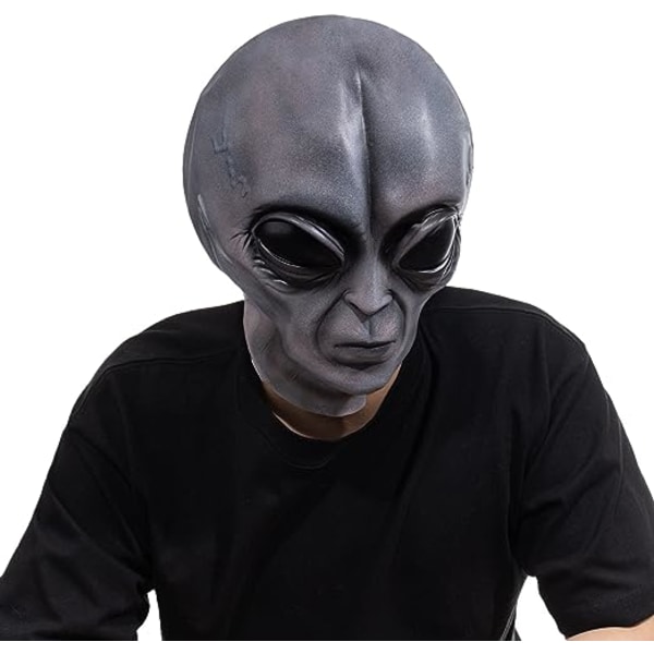 Realistiske Alien Ansigtsmasker Udenjordiske Møde Prank Masker Sjov Halloween Cosplay