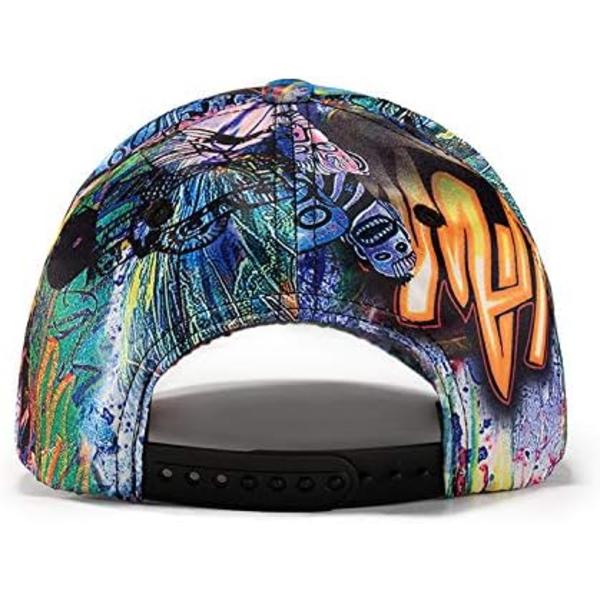 Fashion Baseball Cap för kvinnor och män Justerbar vuxenhatt för sommarlöpning Sport Vandring Strand Utomhus Golf Unisex（55-61CM）