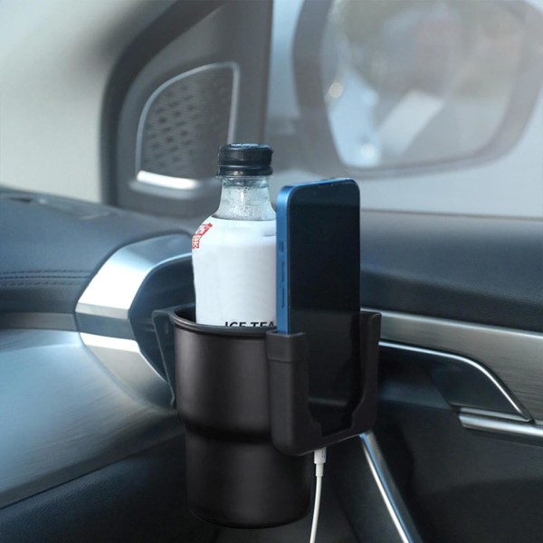 Car Carrier with Phone Holder | Mobile phone holder for car air outlet - Reusable air outlet glass holder, Car holder