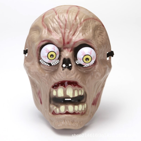 Halloween Zombie Mask för vuxna - 3D Mask | Andas Halloween Creepy Mask för fest | Spökläskiga Halloweenmasker för vuxna