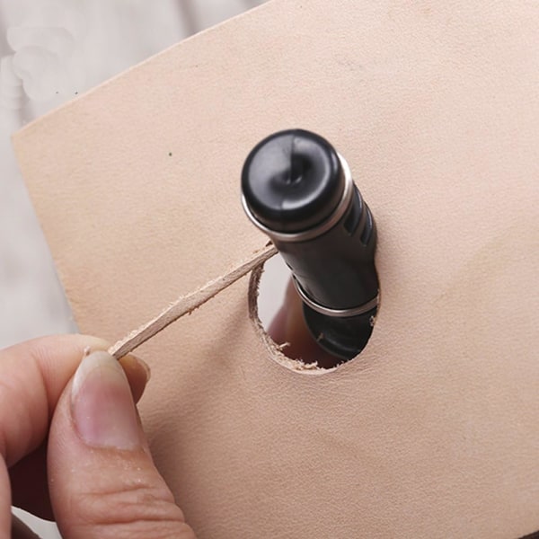Læderhåndværk snørebånd ledning maker design strimmel cutter værktøjer DIY roterende dækket tråd cutter hjem DIY læder reb klinger håndværk værktøjer med 3 klinger