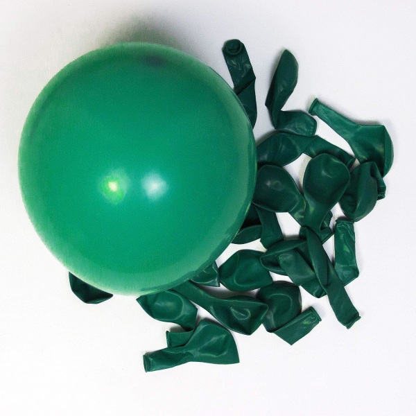 Grön och guld ballongbåge girland kit-metallisk guld ballong mörkgrön ballong 135 st för festdekoration.