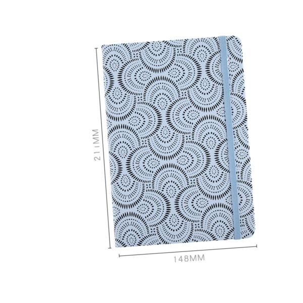 Business Notebook Business Notebook Dagbog Notesbog Notepad Pu Notebook Udskrivbar Journal Himmelblå A5 Skrive Notesbog PU Notebook