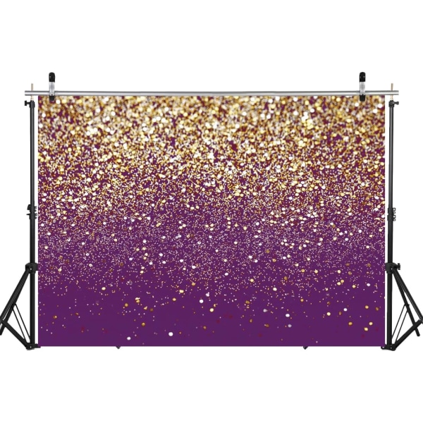 7X5ft Purppura Bokeh Tausta Syntymäpäivä Tausta Kulta Pisteet Bokeh Tausta Häät Prom Valmistujaiset Hyvää Uutta Vuotta Juhla Koristelu