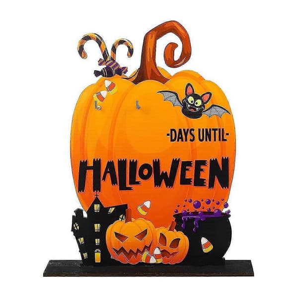 2026 25-26 Træ Halloween Græskar Nedtællingskalender