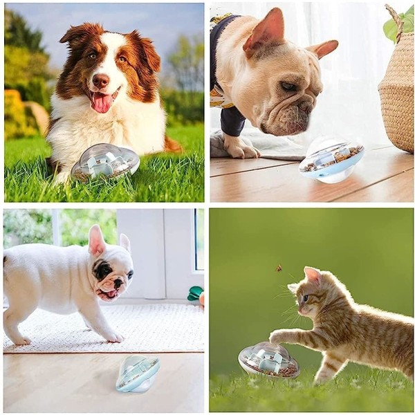 Hundleksak Iq Treat Ball Smartare husdjursleksaker bollautomat för katter som leker träningsbollar Husdjurstillbehör/B