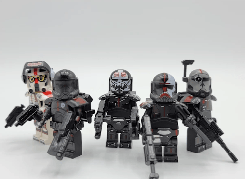 Star Wars Bad Batch - Mukautettu Minifiguuri 5 kpl