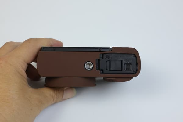 Panasonic Lumix TZ99 Silicone Protective Case - Shockproof, Ultra-thin, Durable, Soft brown