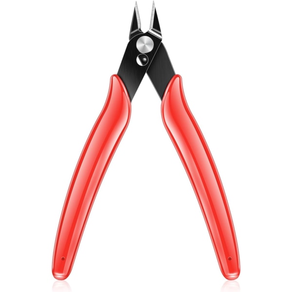 Diagonal Cable Cutter Pliers, Side Cutting Pliers with Non-Slip Handles for DIY Crafts and Jewelry