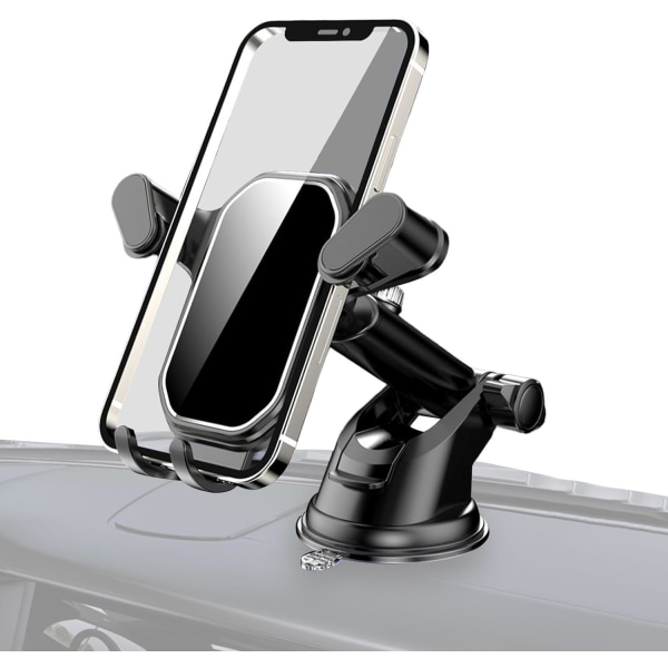biltelefon, mobiltelefon | Enhandsmagnetisk telefon, 360 graders vridbart huvud för billuftventil, instrumentbräda, uttag