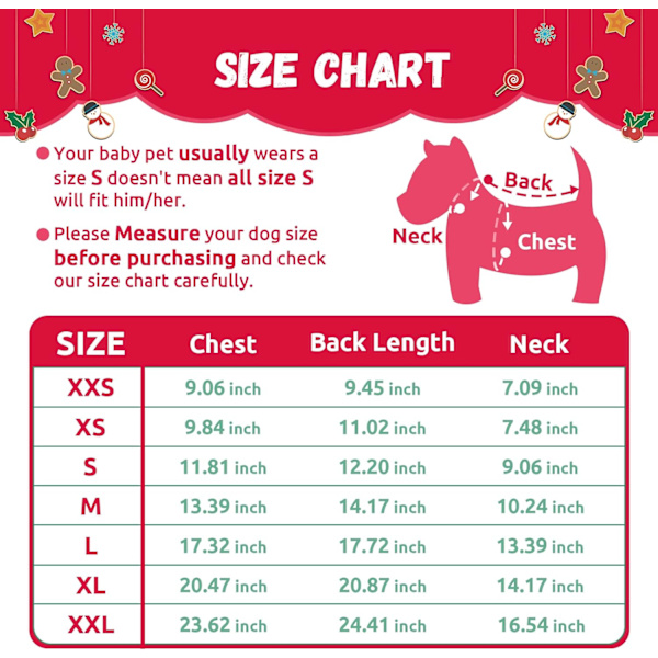 Hund Katt Jultröja Pojke Flicka Ful Ren Jul Husdjurskläder Valpdräkt Nyårsgåvor för Hundkläder (XL, Röd Grön Randig Ren)