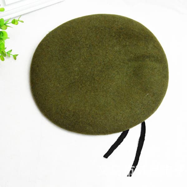 Herr Dam Ull Basker Elastisk Justerbar Blød Moderigtig - Høj kvalitet Army grøn Army green 60cm