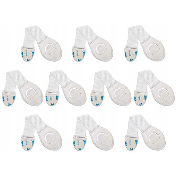 10x kaappilukko / laatikkolukko / lapsiturvalukko